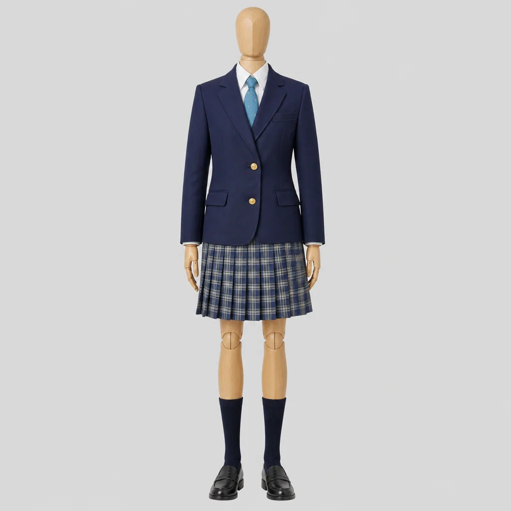 大崎海星高校の制服のイメージ