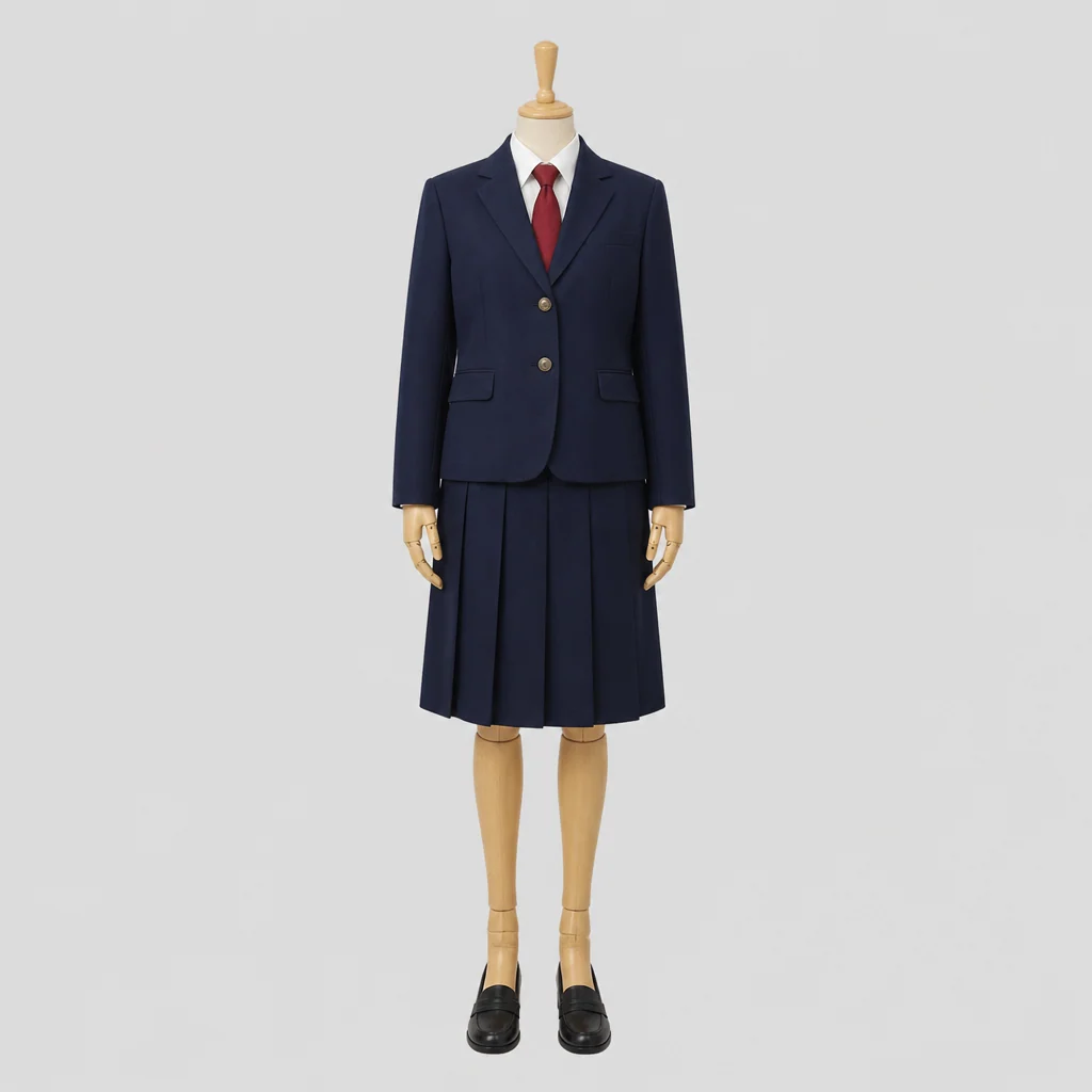 美鈴が丘高校の女子の制服のイメージ