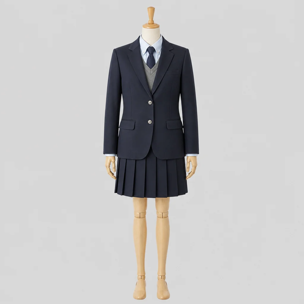 府中東高校の女子の制服のイメージ
