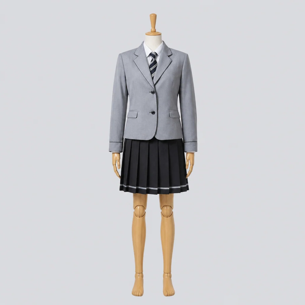 進徳女子高校の女子の制服のイメージ