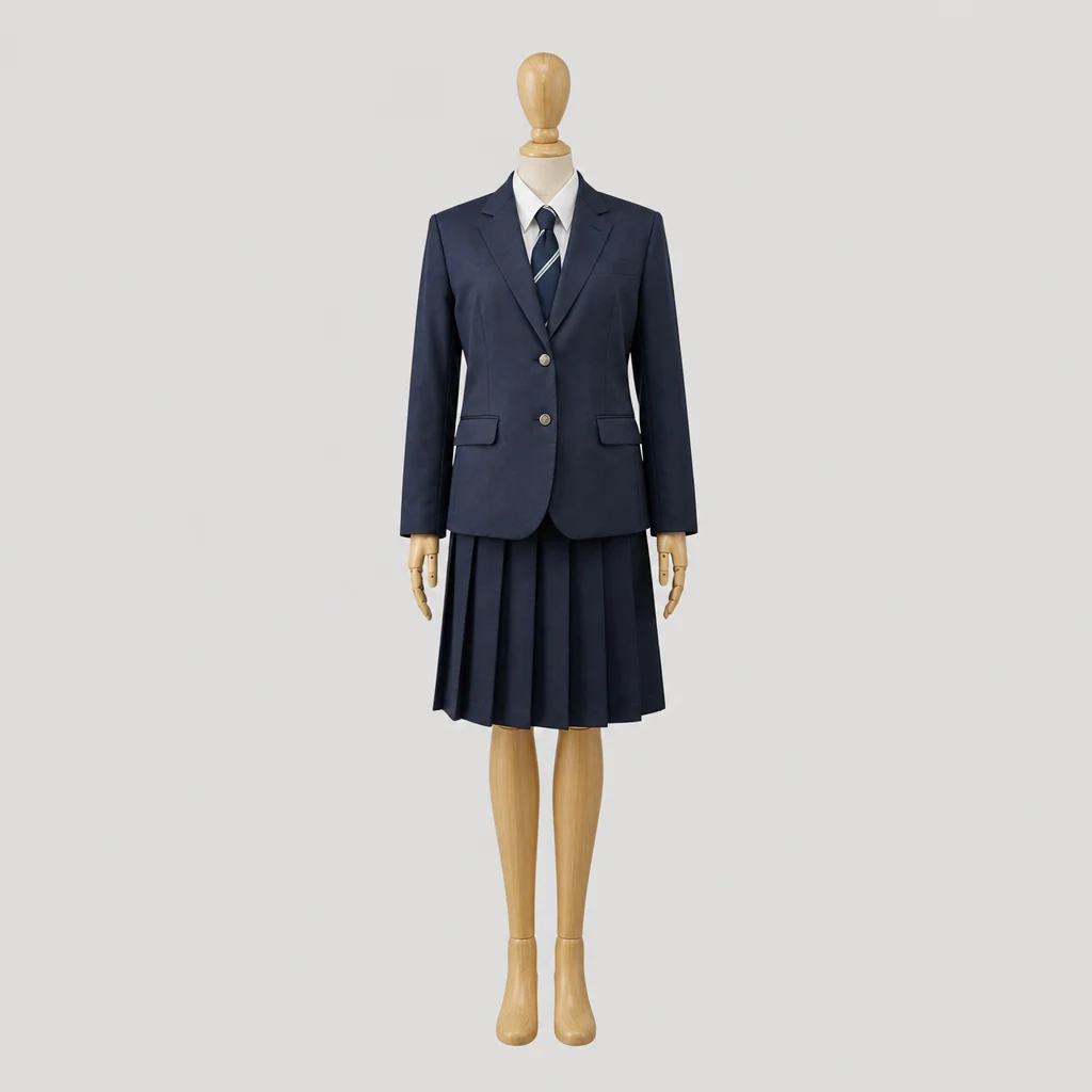 広島なぎさ高校の女子の制服のイメージ