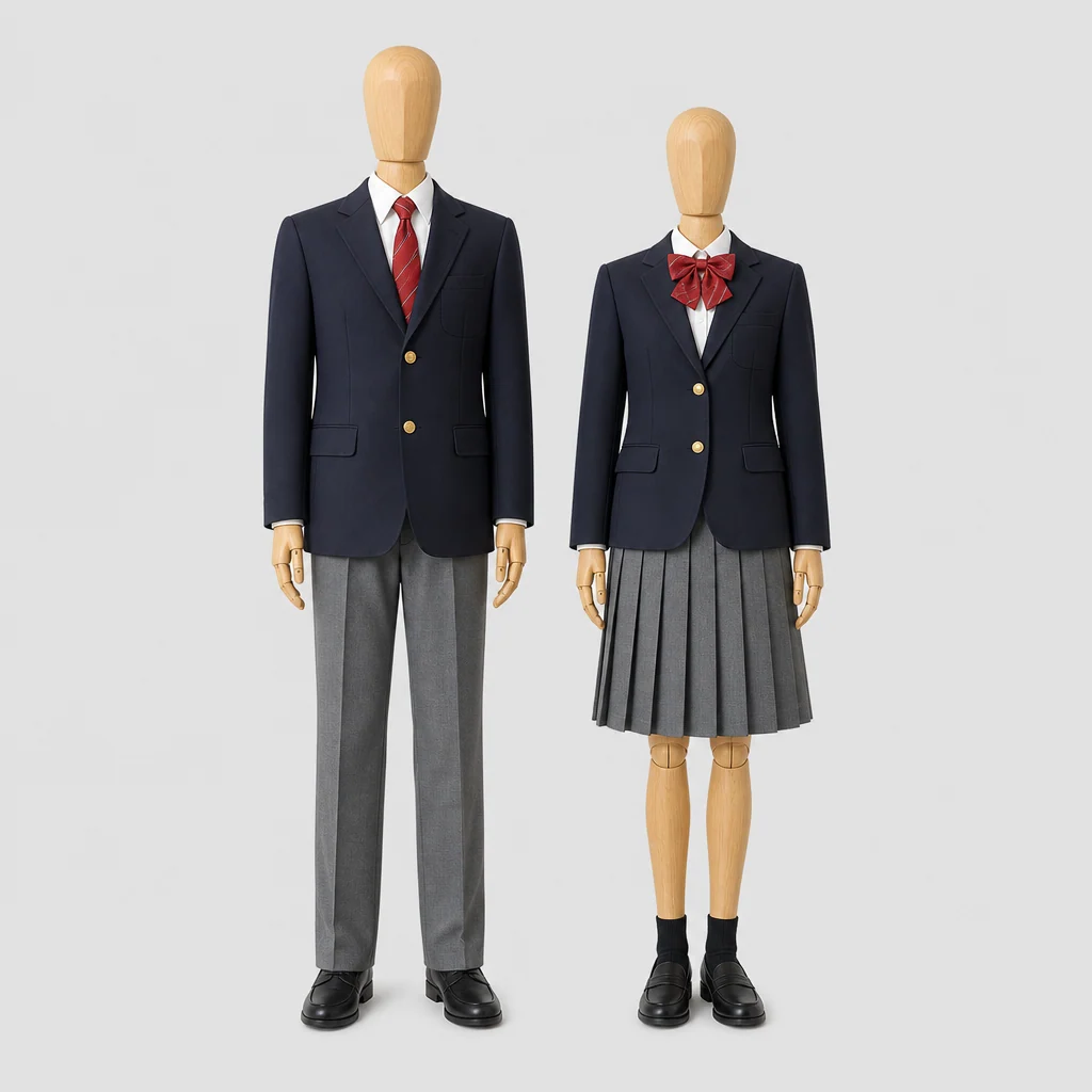 近畿大学附属広島高等学校福山校の制服のイメージ