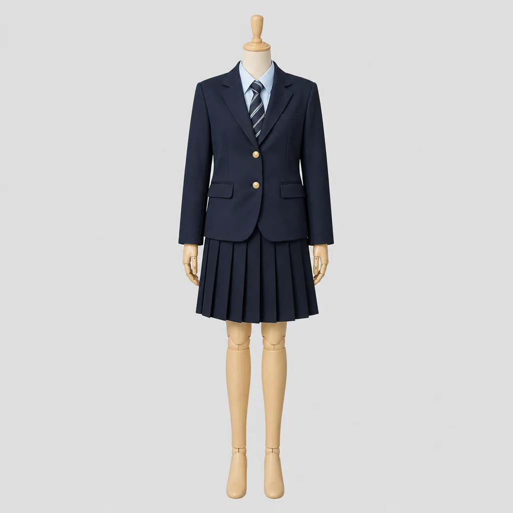広島国際学院高校の女子の制服のイメージ