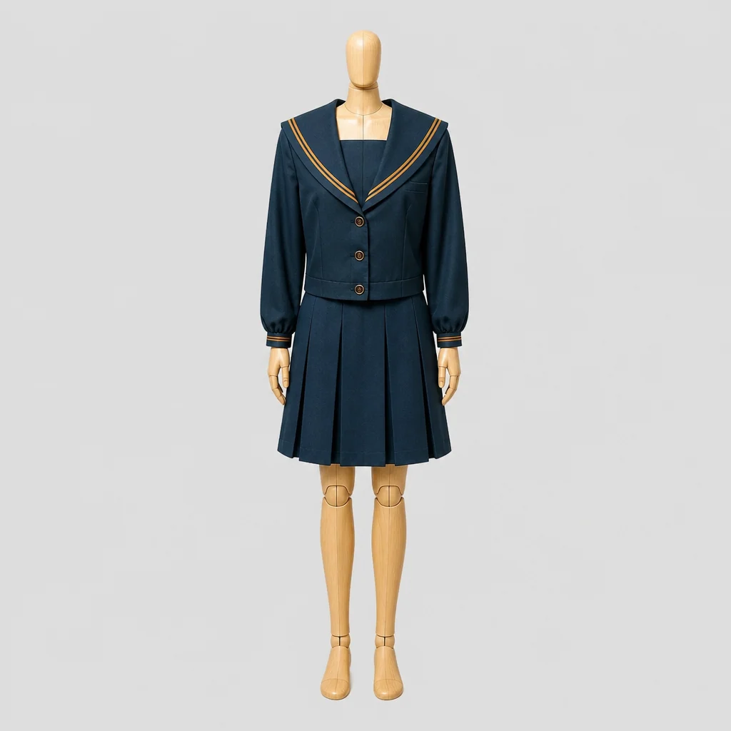 山口農業高校の女子の制服のイメージ