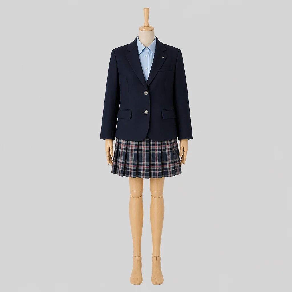 防府西高校の制服のイメージ