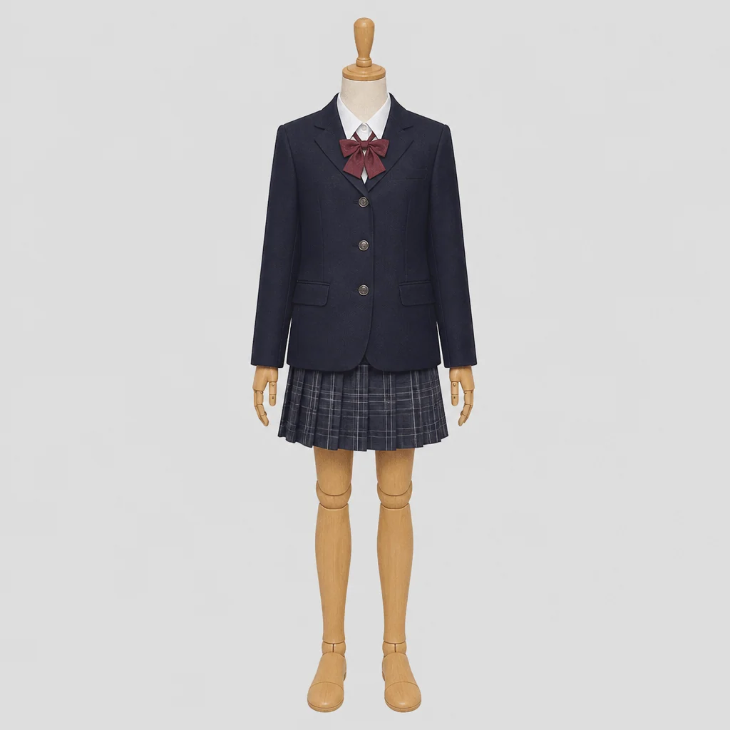 新南陽高校の制服のイメージ