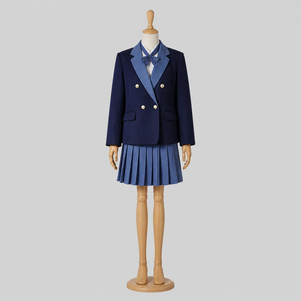西京高校の制服のイメージ