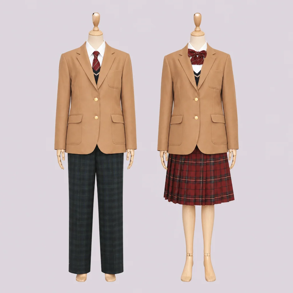 山口中村学園高校の制服のイメージ