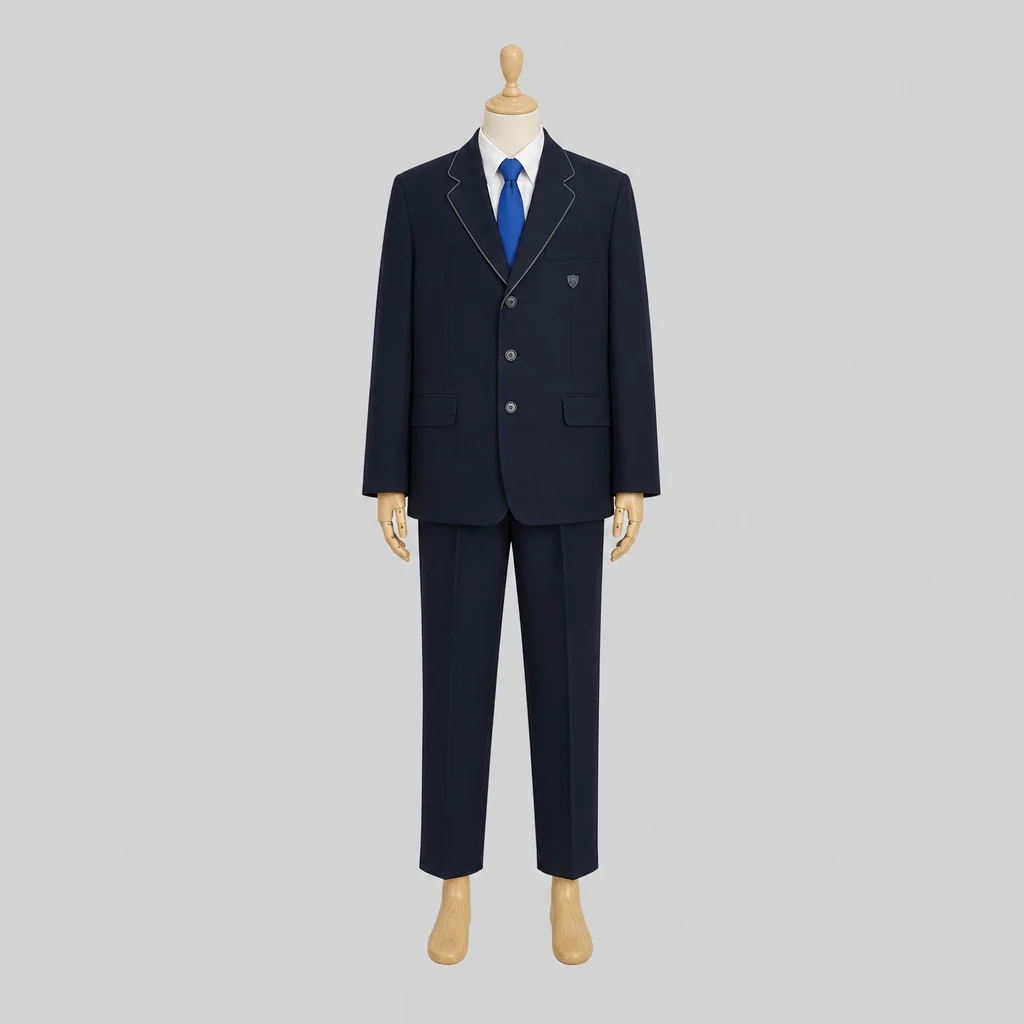 高川学園高校の男子の制服のイメージ