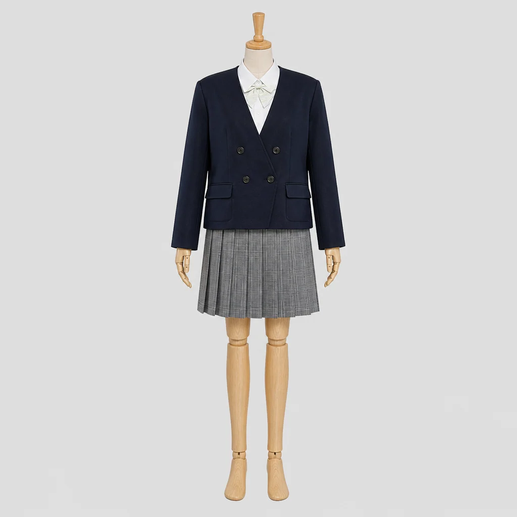 高水高校の女子の制服のイメージ