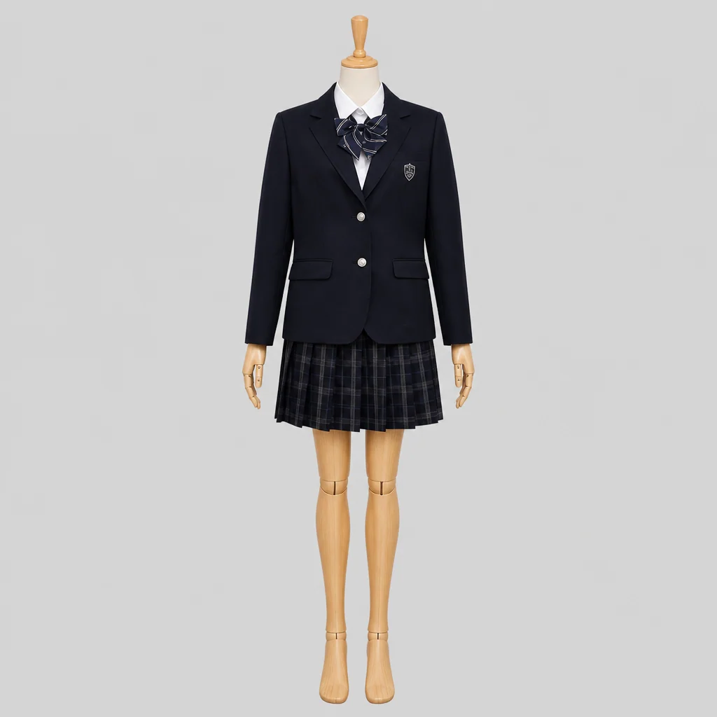 精華学園高校の女子の制服のイメージ