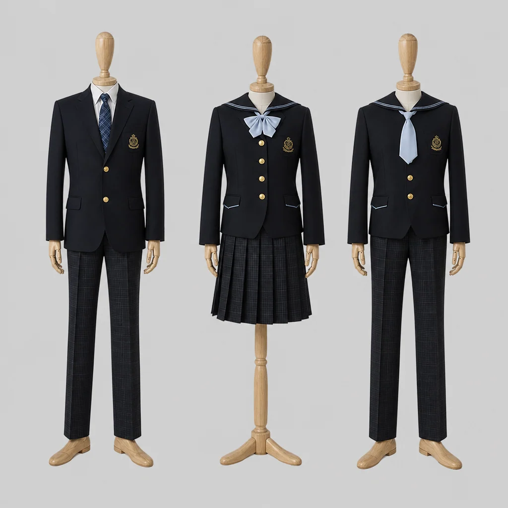 萩明倫館高校の制服のイメージ