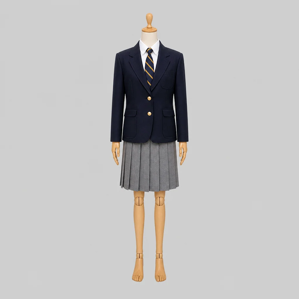 板野高校の制服のイメージ