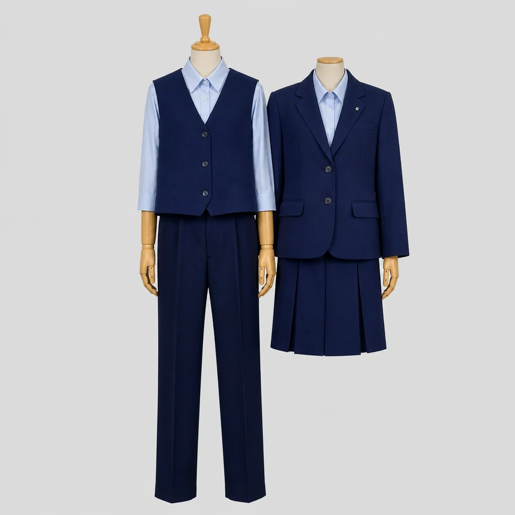 高松南高校の女子の制服のイメージ