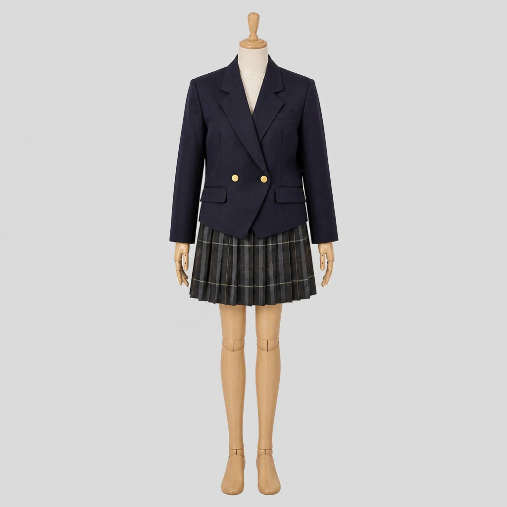 高松桜井高校の女子の制服のイメージ