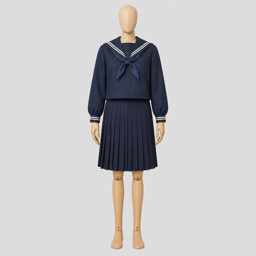 坂出高校の制服のイメージ