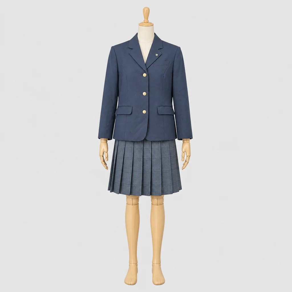 観音寺総合高校の制服のイメージ