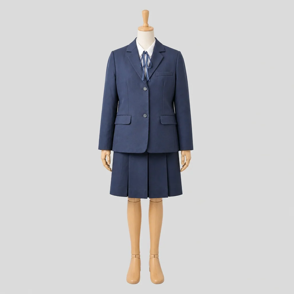 三本松高校の女子の制服のイメージ