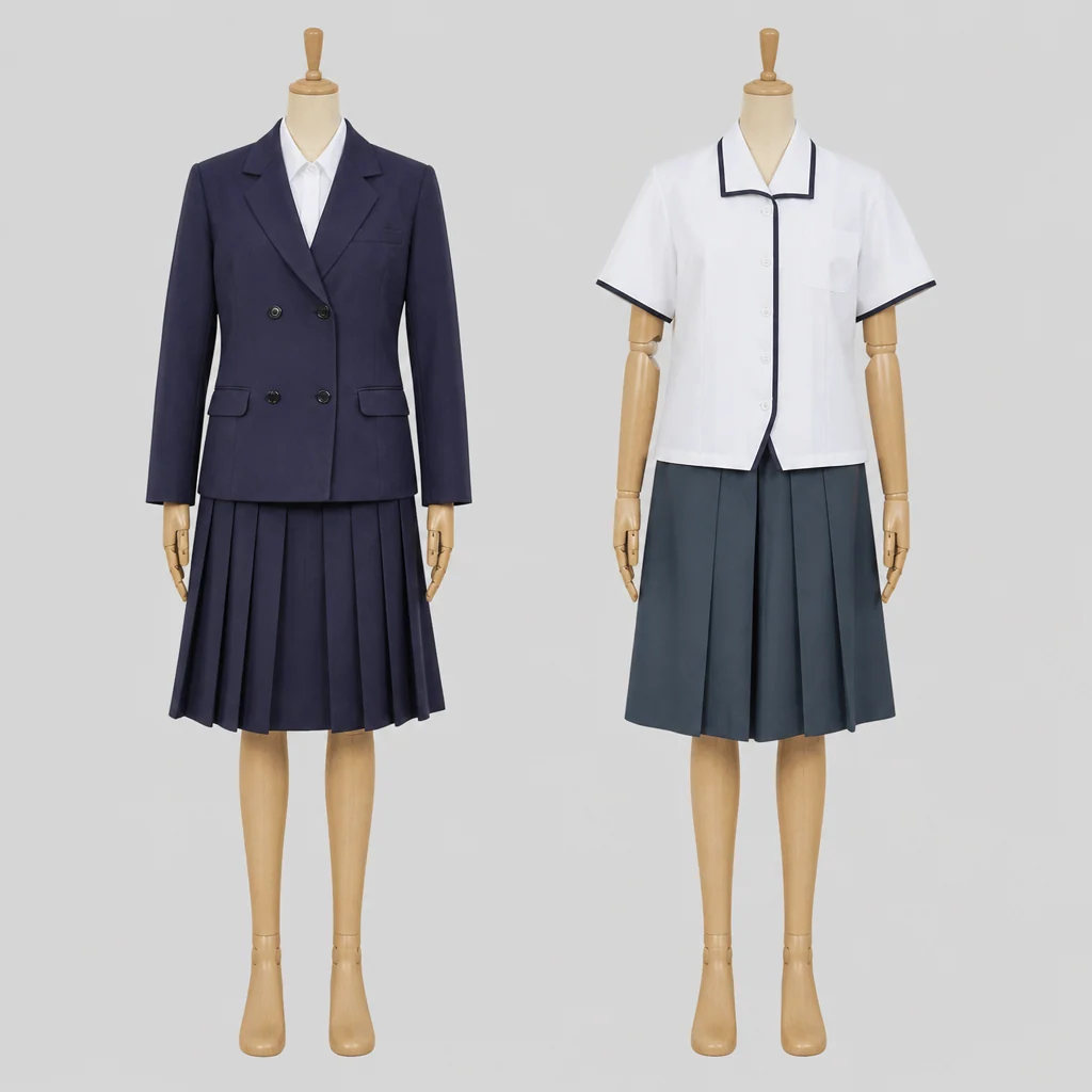 松山南高校の制服のイメージ