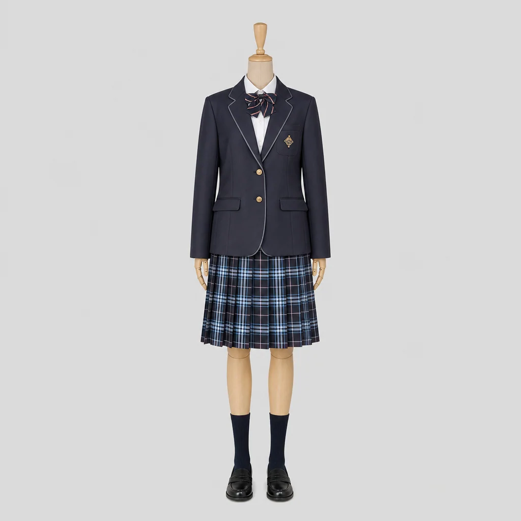 新居浜東高校の制服のイメージ
