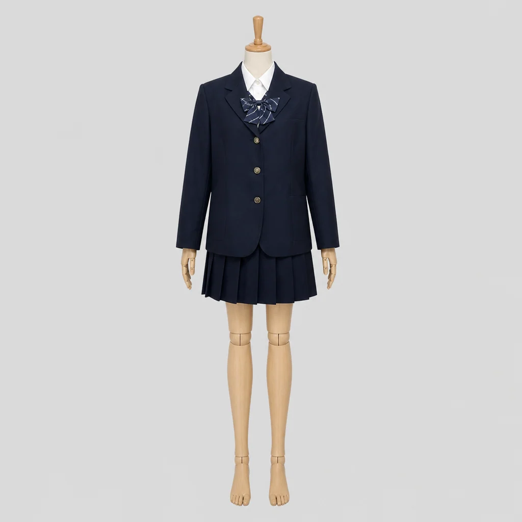 高知中央高校の制服のイメージ