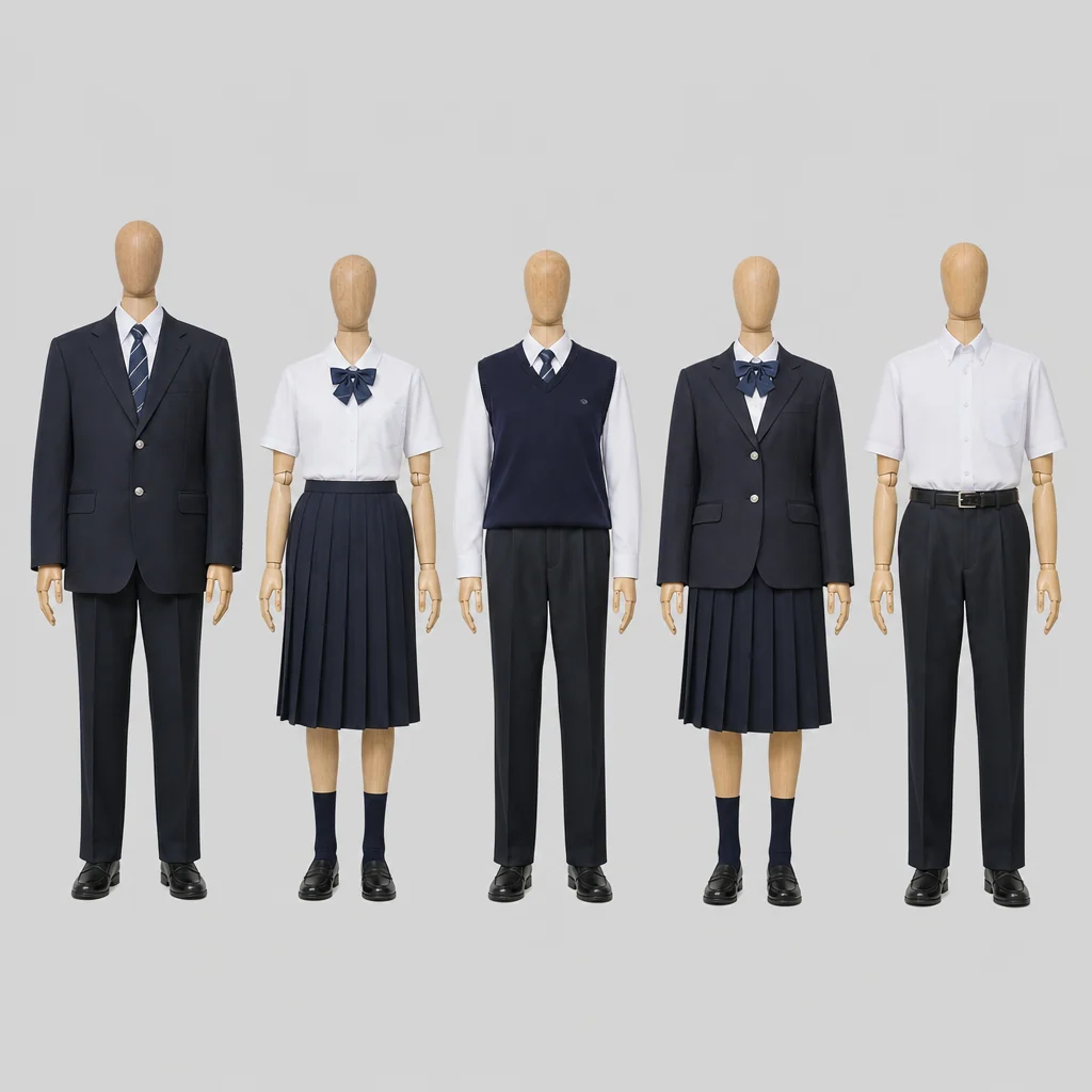 門司学園高校の制服のイメージ