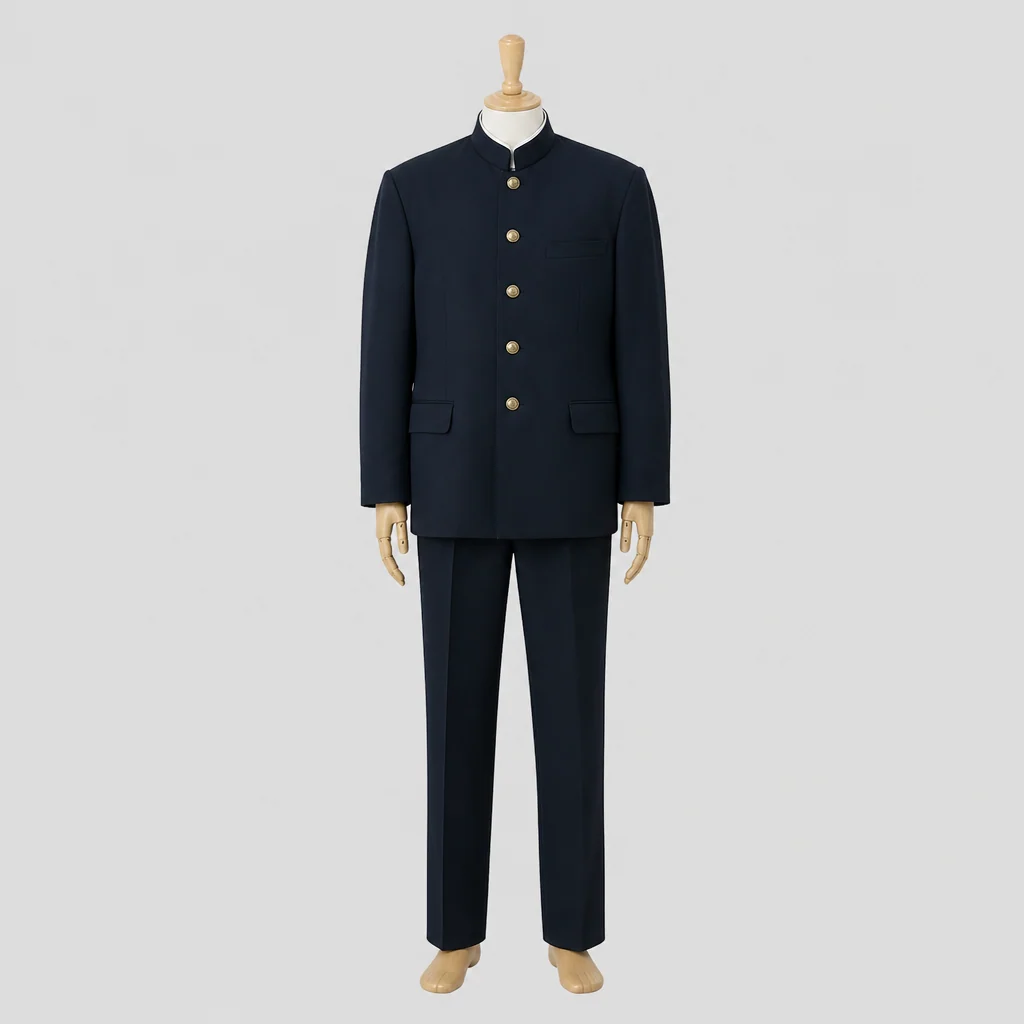 東筑高校の男子の制服のイメージ