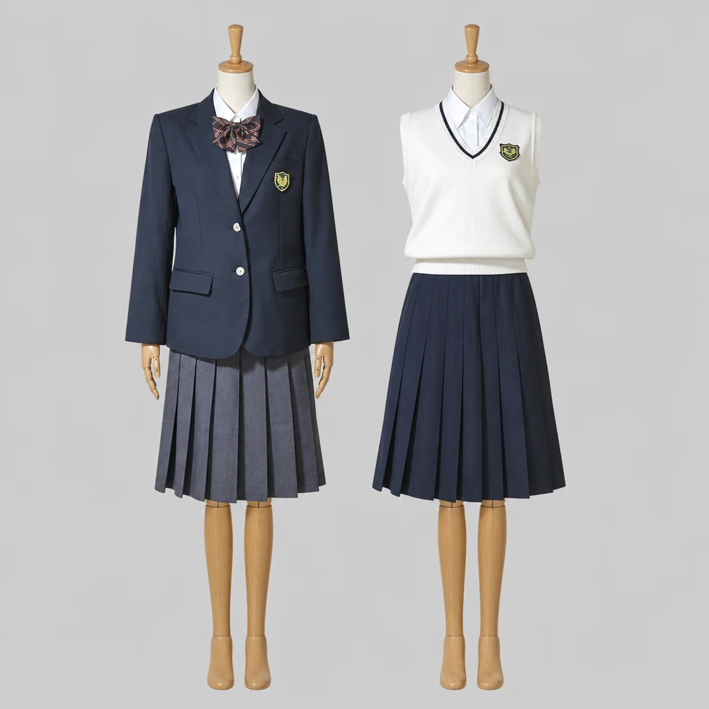 折尾高校の女子の制服のイメージ
