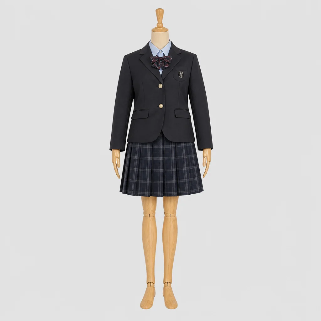 福岡講倫館高校の制服のイメージ