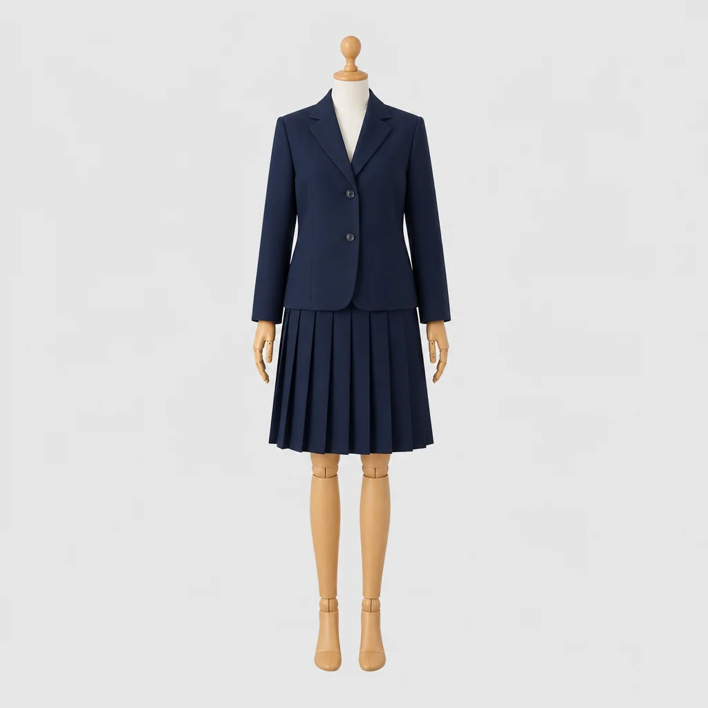 三潴高校の女子の制服のイメージ