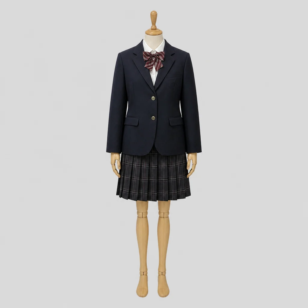 三井高校の女子の制服のイメージ