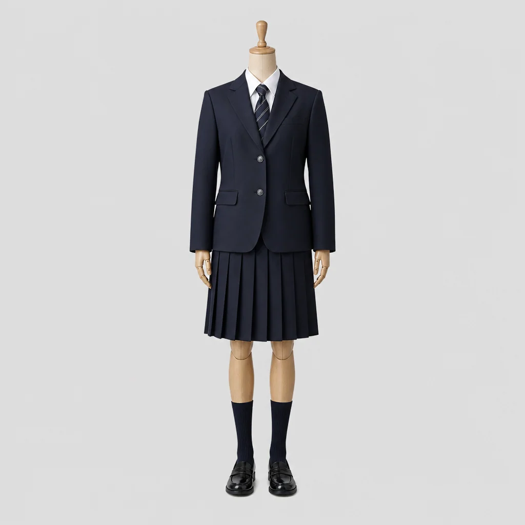 小郡高校の制服のイメージ