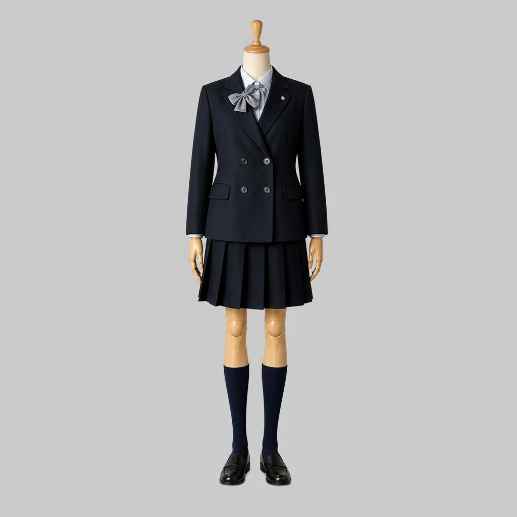 太宰府高校の女子の制服のイメージ