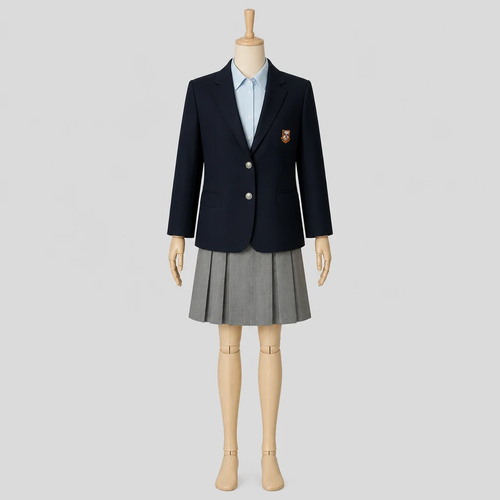 玄界高校の女子の制服のイメージ