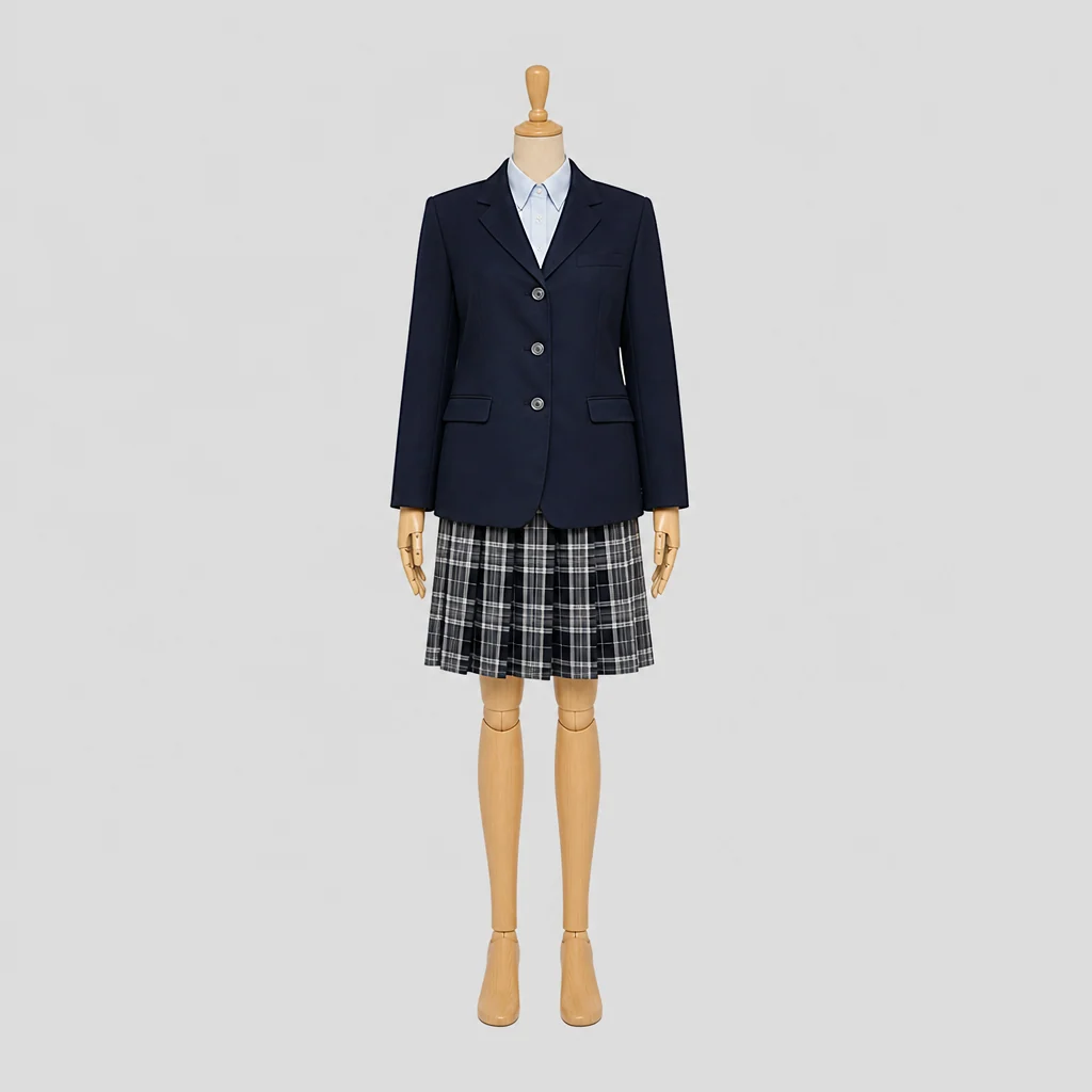 嘉穂総合高校の女子の制服のイメージ