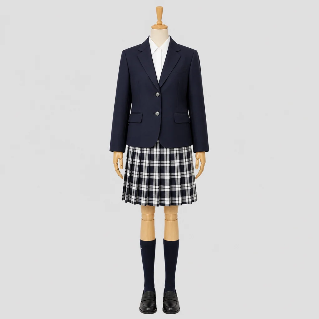 豊国学園高校の女子の制服のイメージ