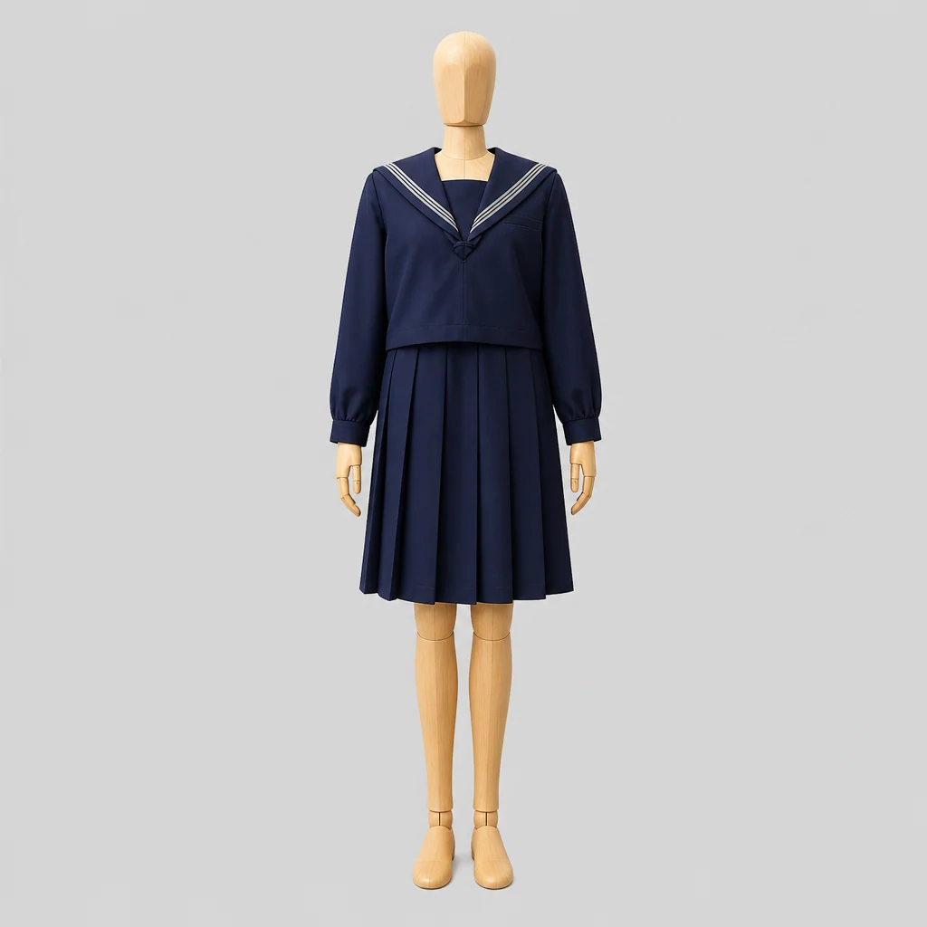 折尾愛真高校の女子の制服のイメージ