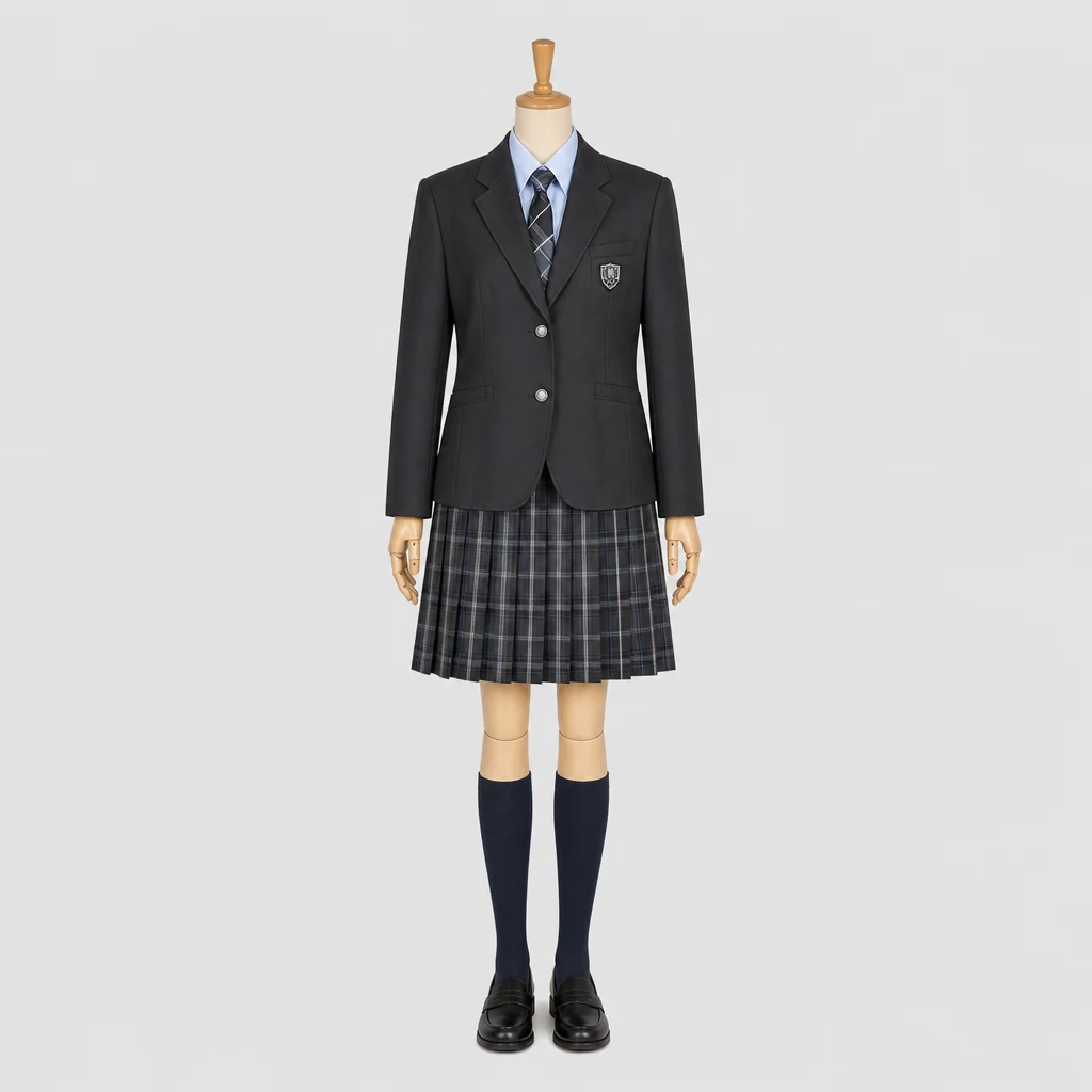 精華女子高校の女子の制服のイメージ
