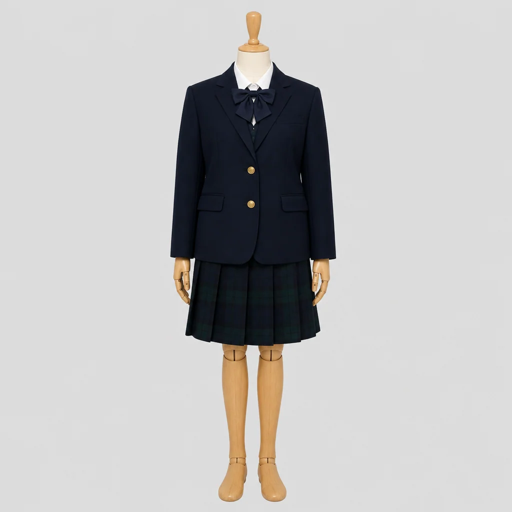 第一薬科大学付属高校の制服のイメージ