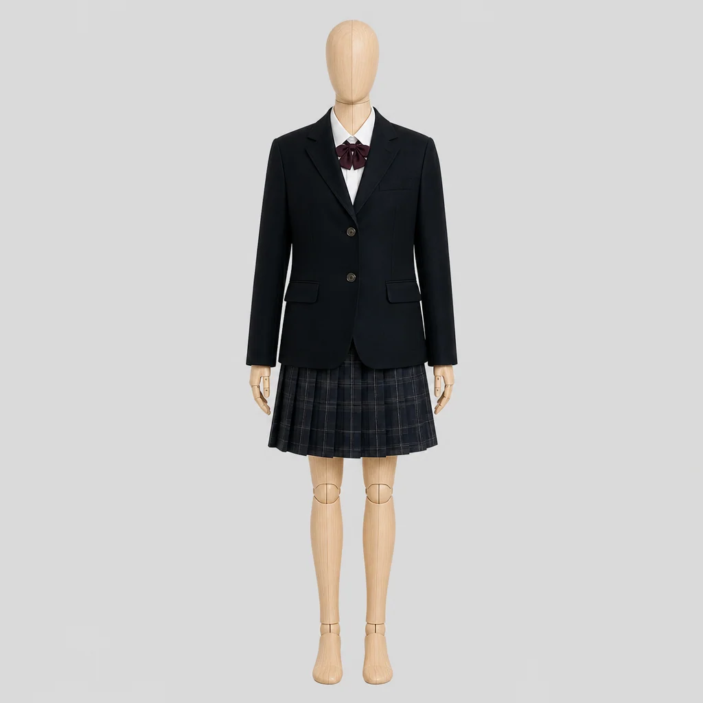 福智高校の女子の制服のイメージ