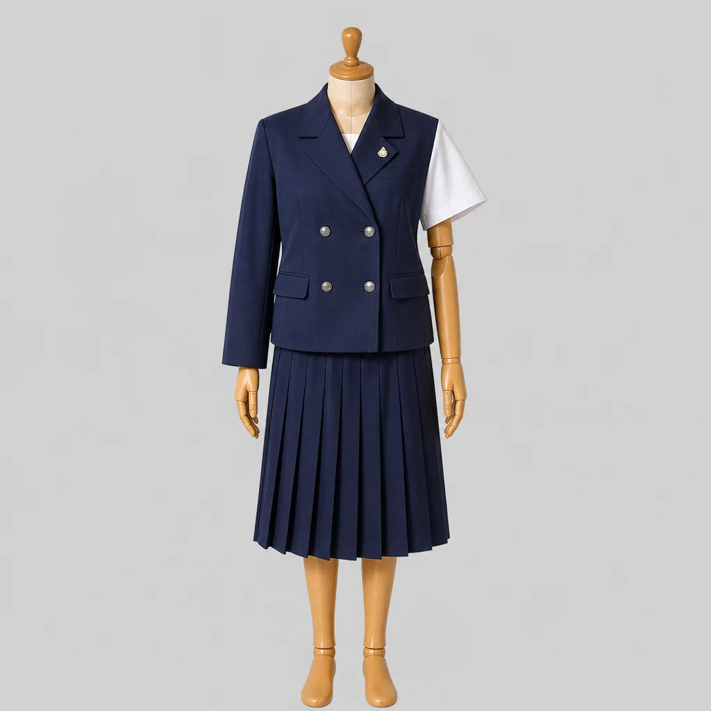 佐賀北高校の女子の制服のイメージ