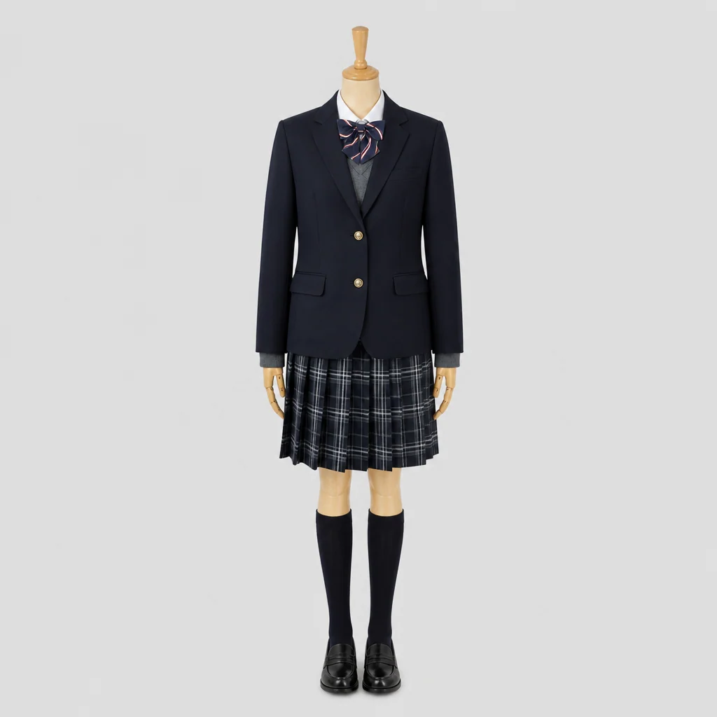 伊万里高校の制服のイメージ