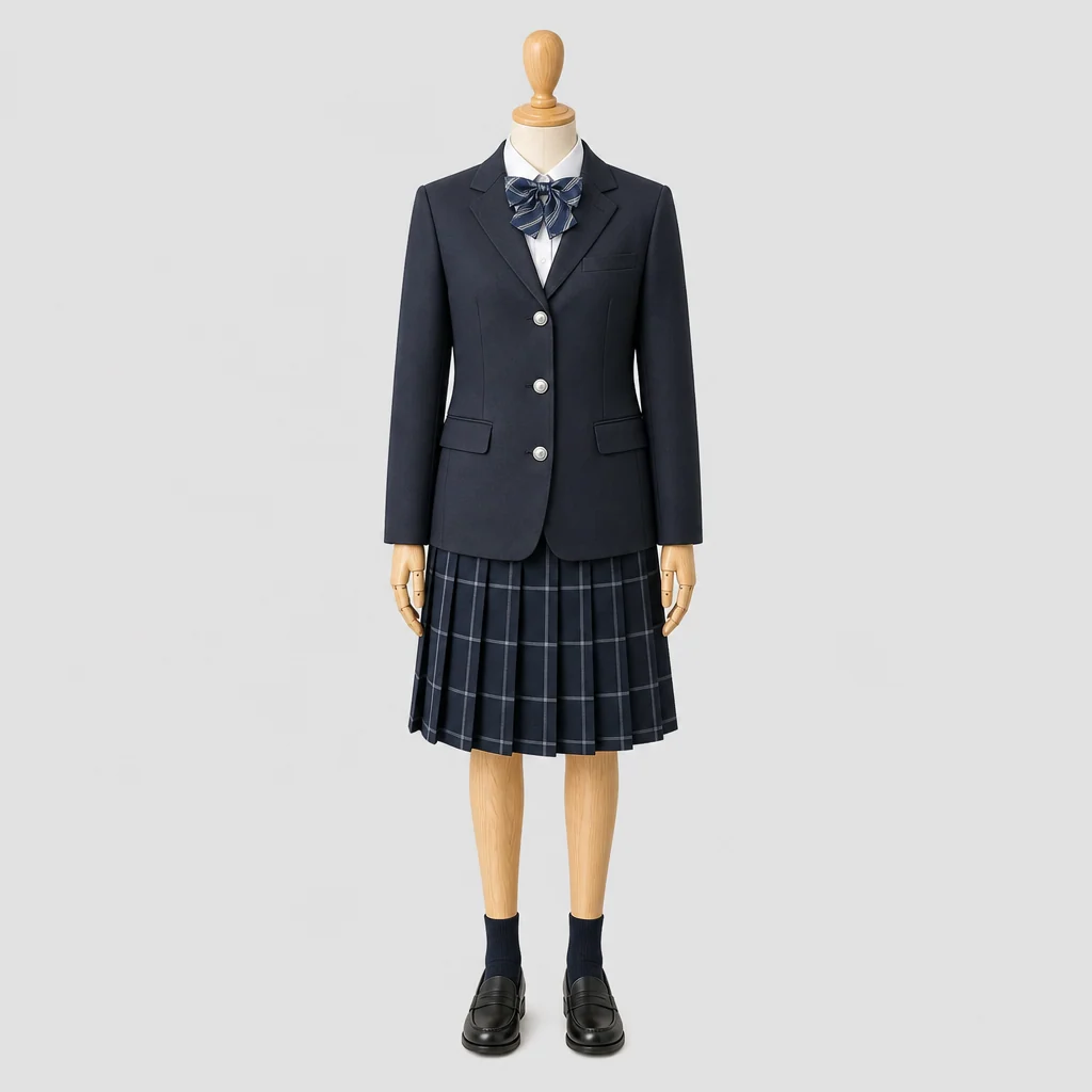 唐津青翔高校の制服のイメージ