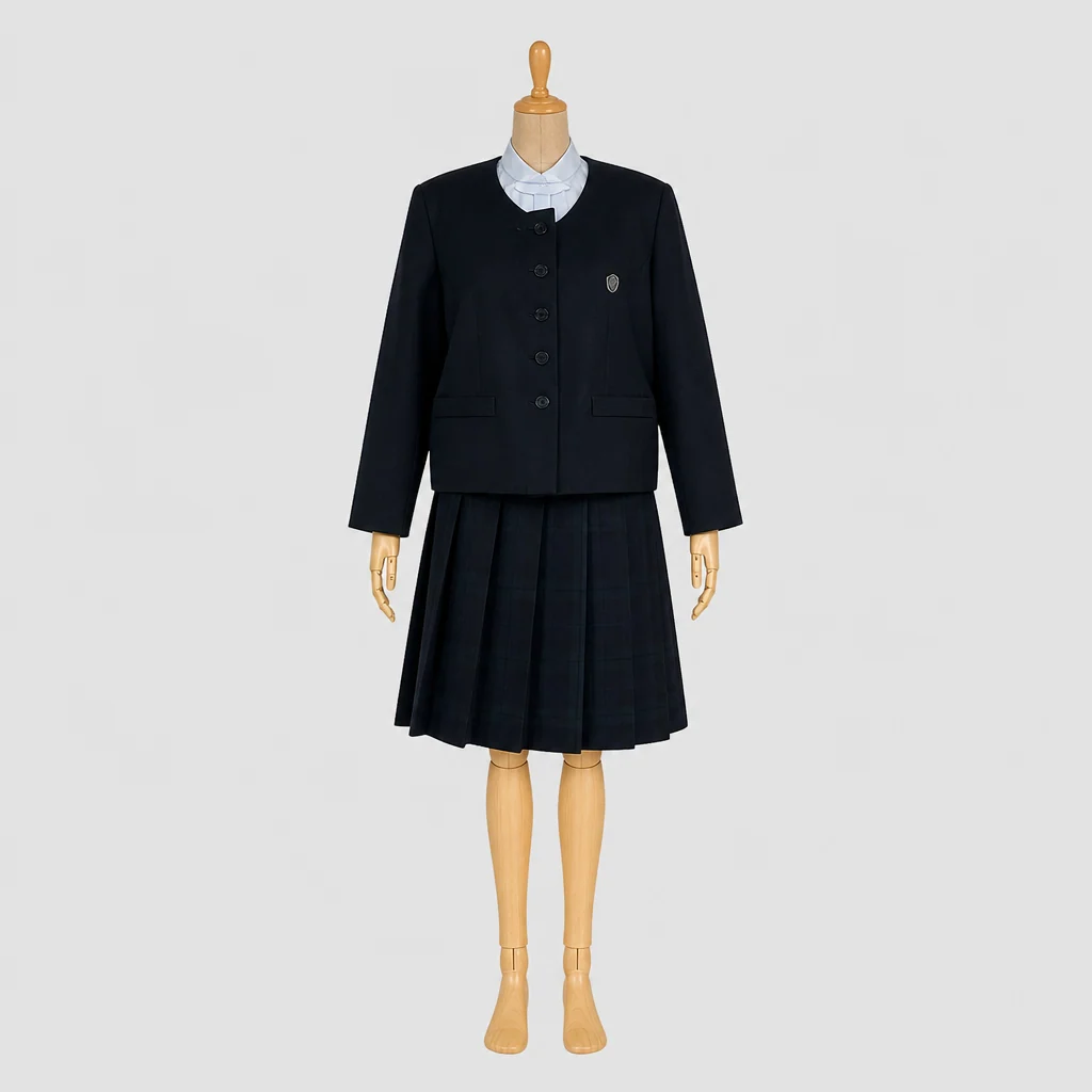 武雄高校の女子の制服のイメージ