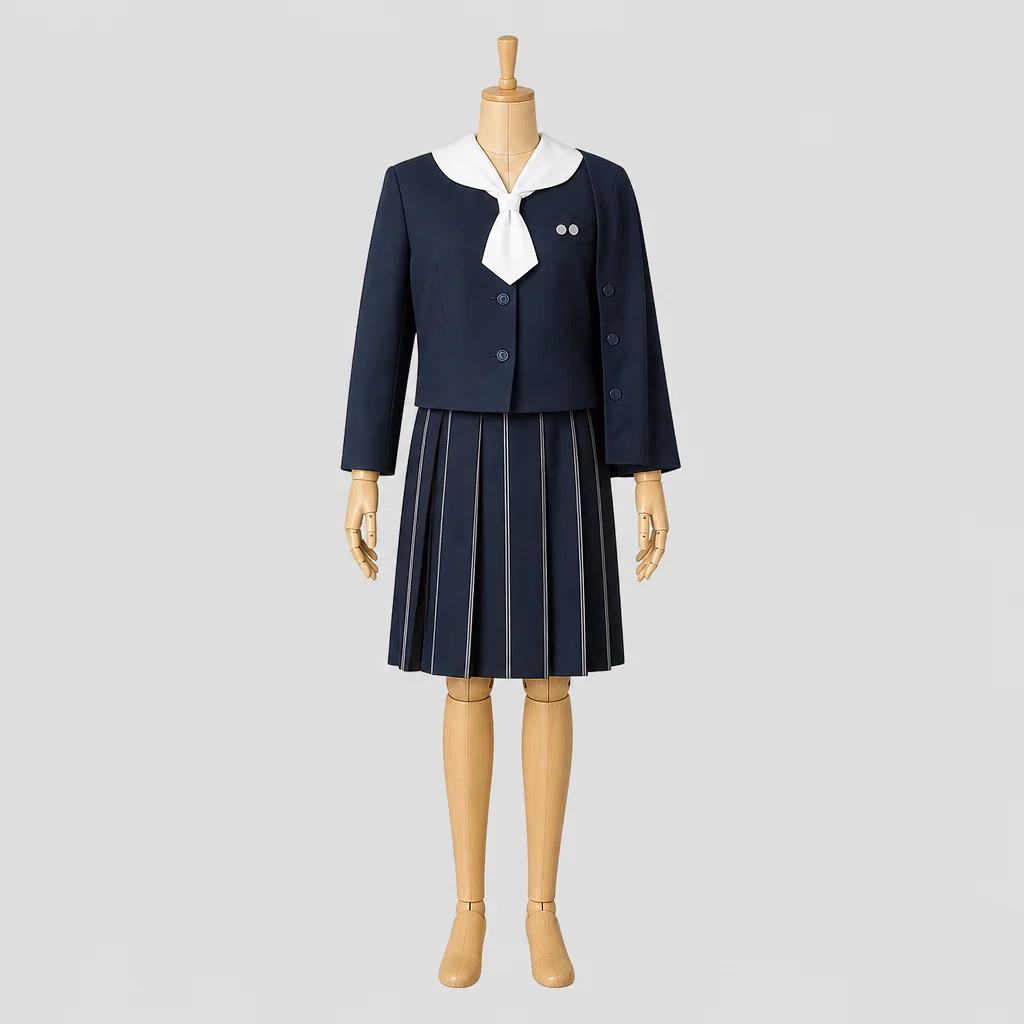 佐賀清和高校の制服のイメージ