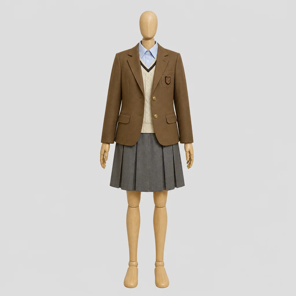 長崎商業高校の制服のイメージ