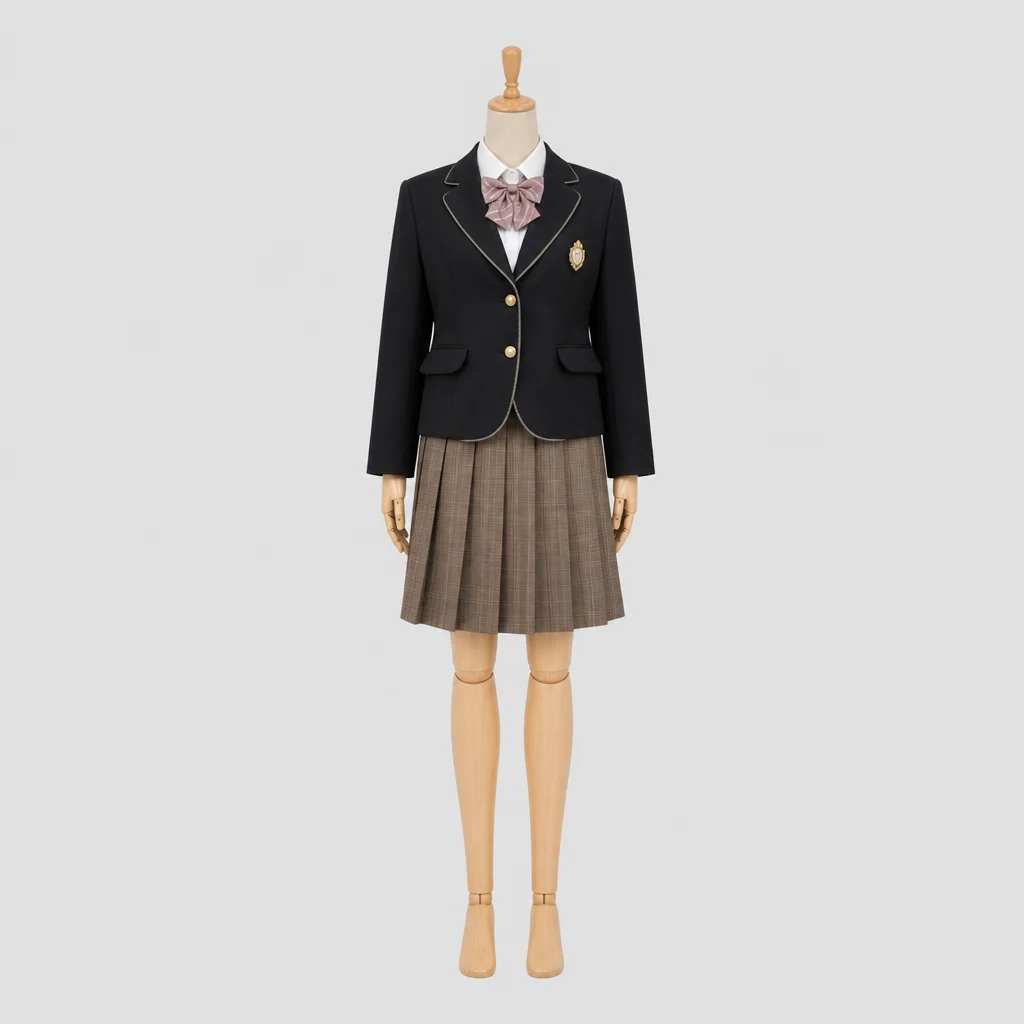 長崎女子商業高校の制服のイメージ