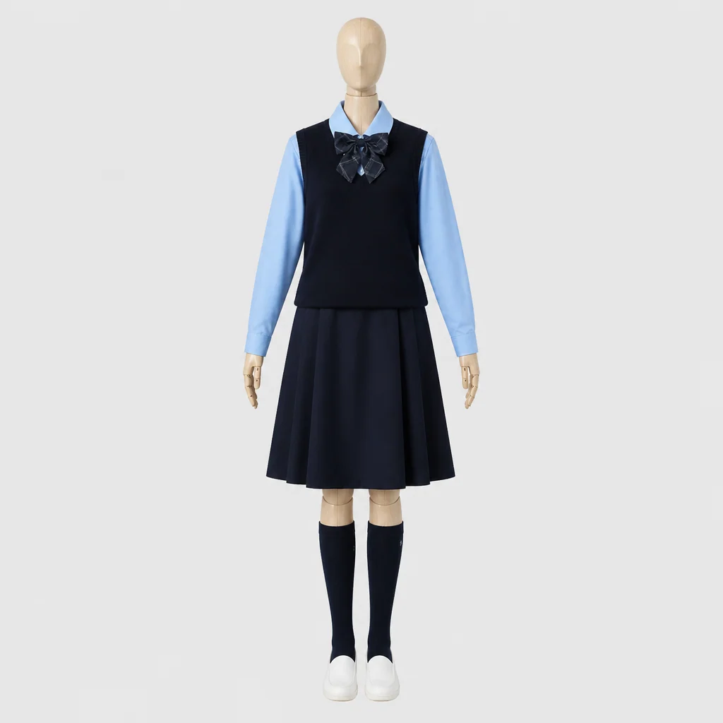 聖和女子学院高校の制服のイメージ