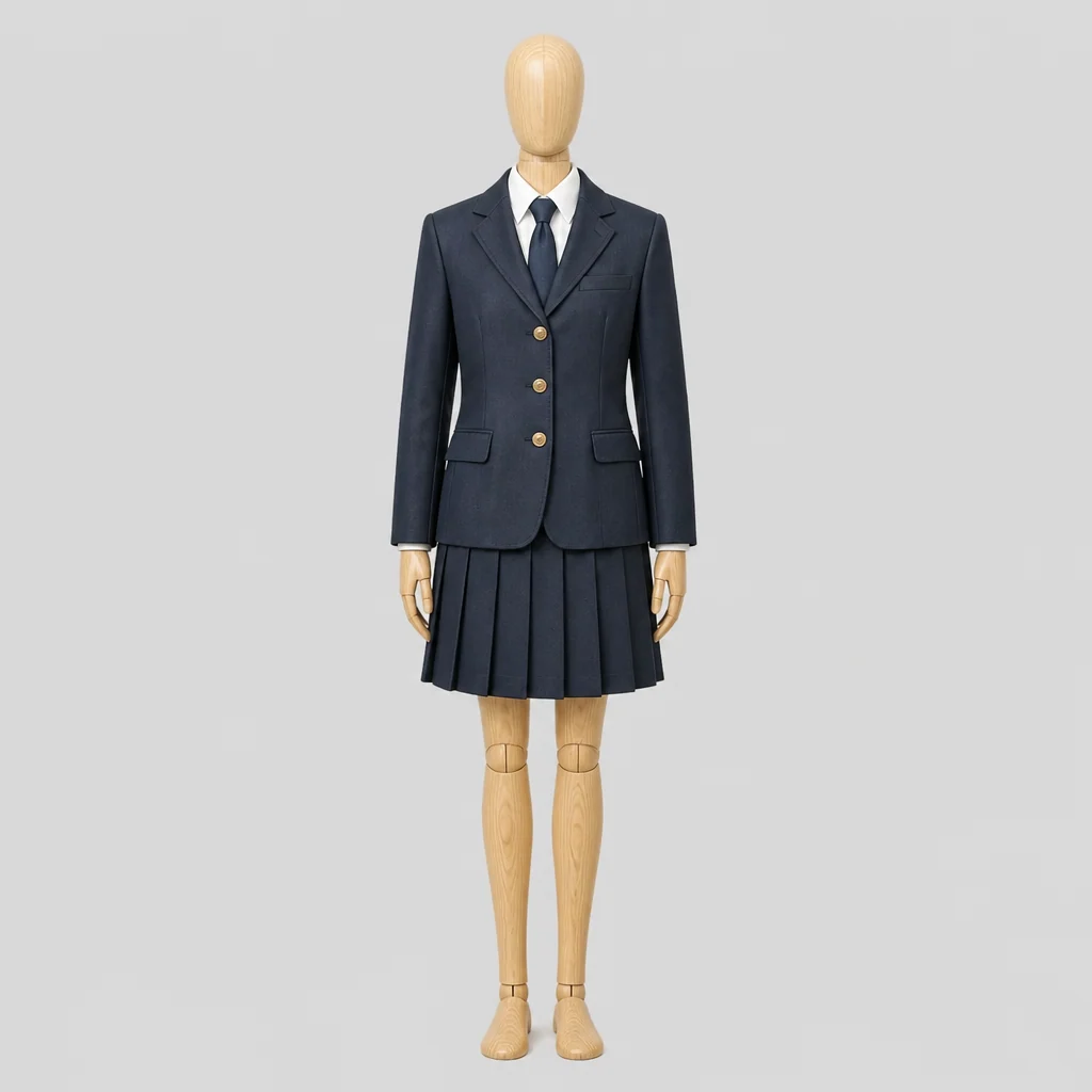 向陽高校の制服のイメージ