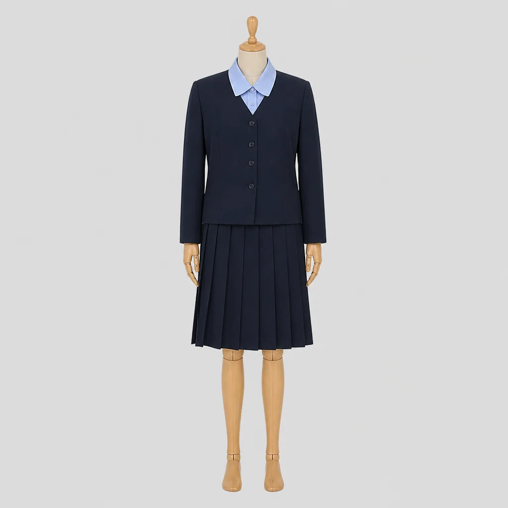 第二高校の女子の制服のイメージ